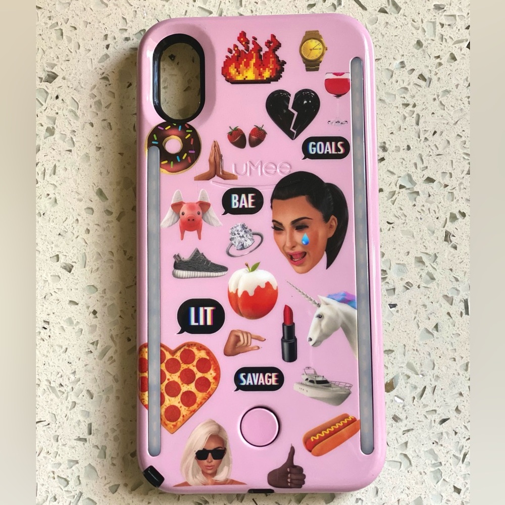 KIMOJI LUMEE case for IPHONE X